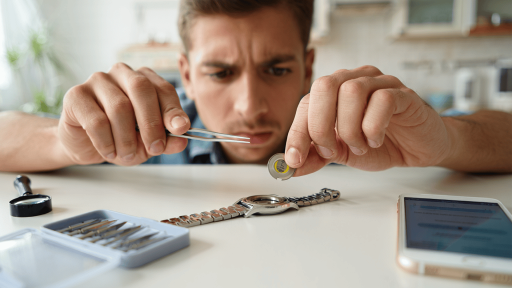 can you replace a watch battery yourself