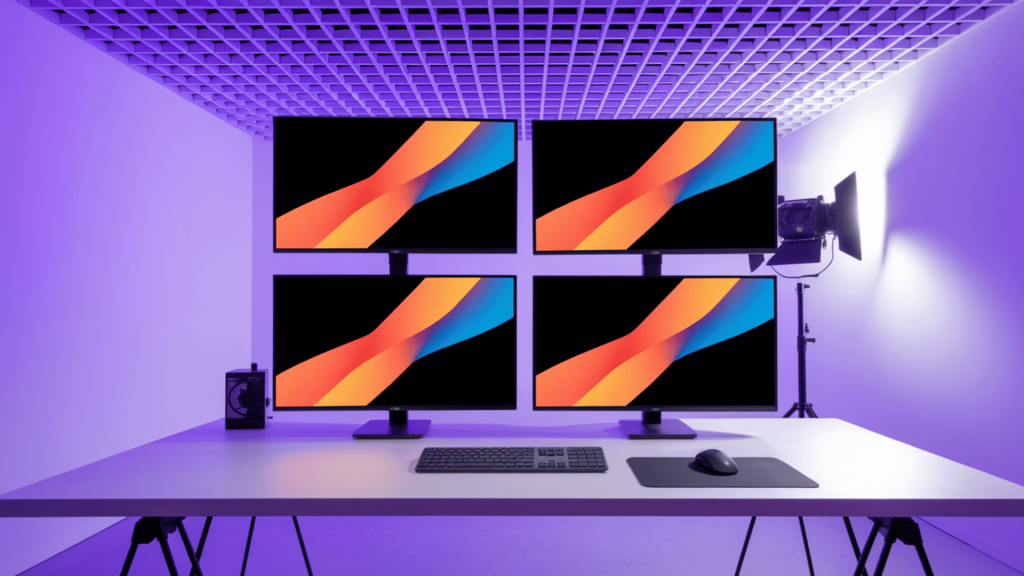 choosing the right hardware for a 4 monitor setup