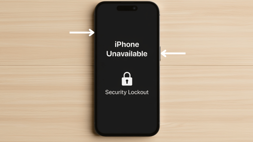 how to reset a locked iphone
