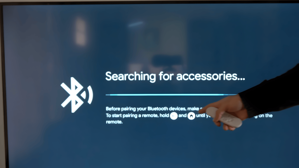 re pair the chromecast remote