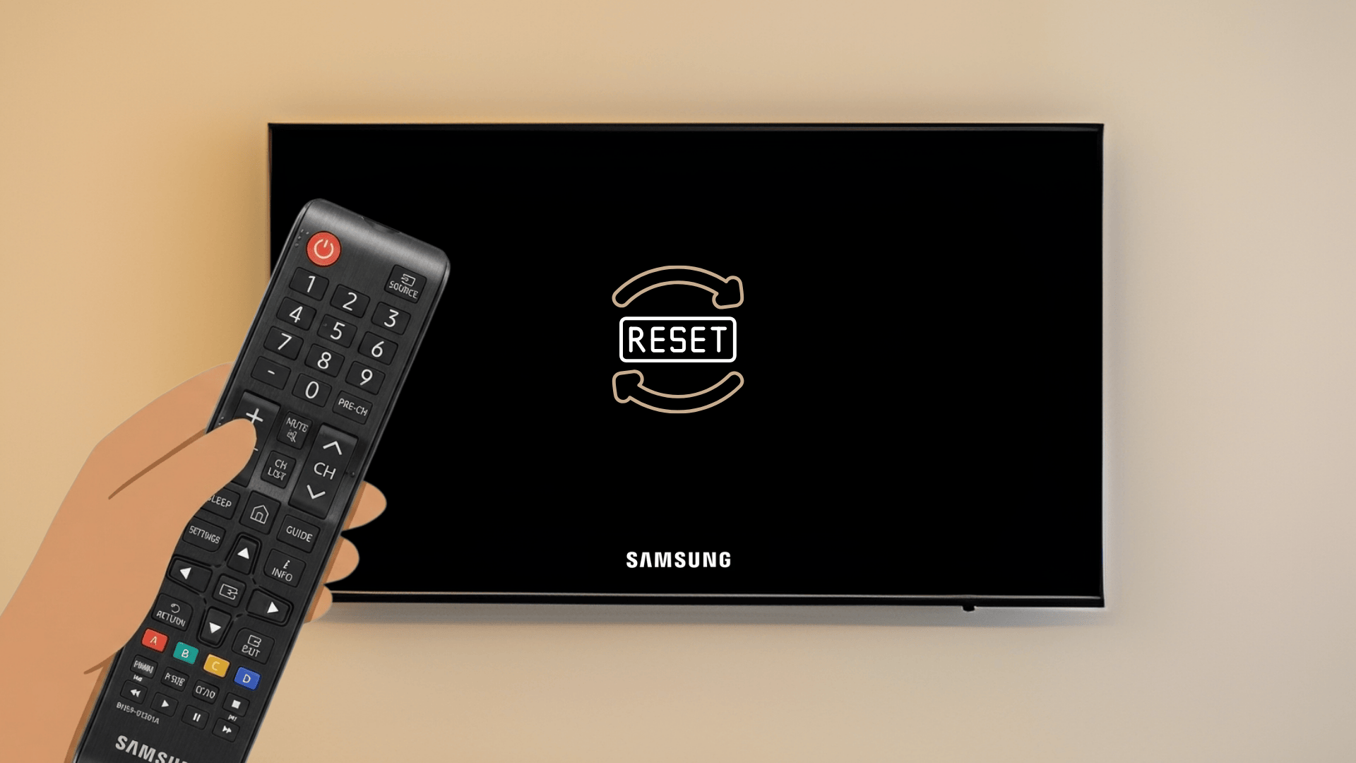 samsung tv hard reset without screen featured image
