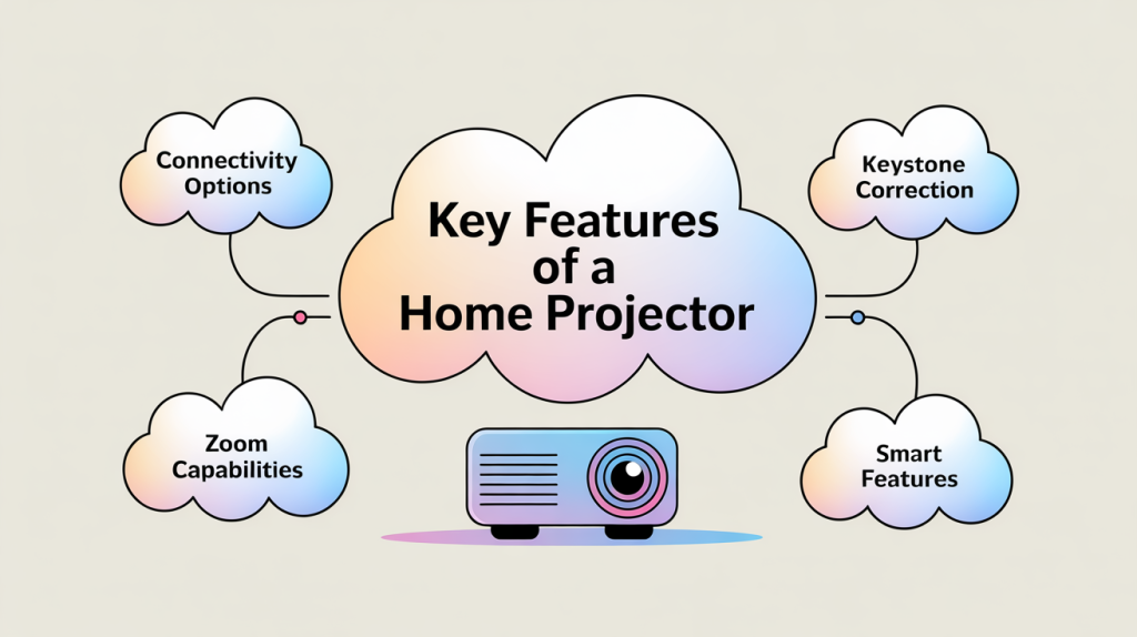 key features to look for in a home projector
