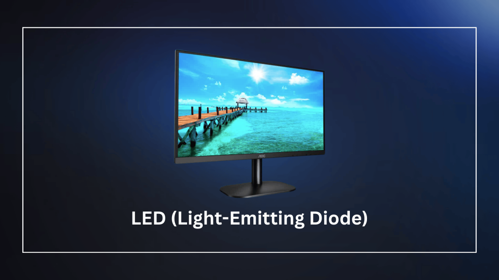 led light emitting diode monitors