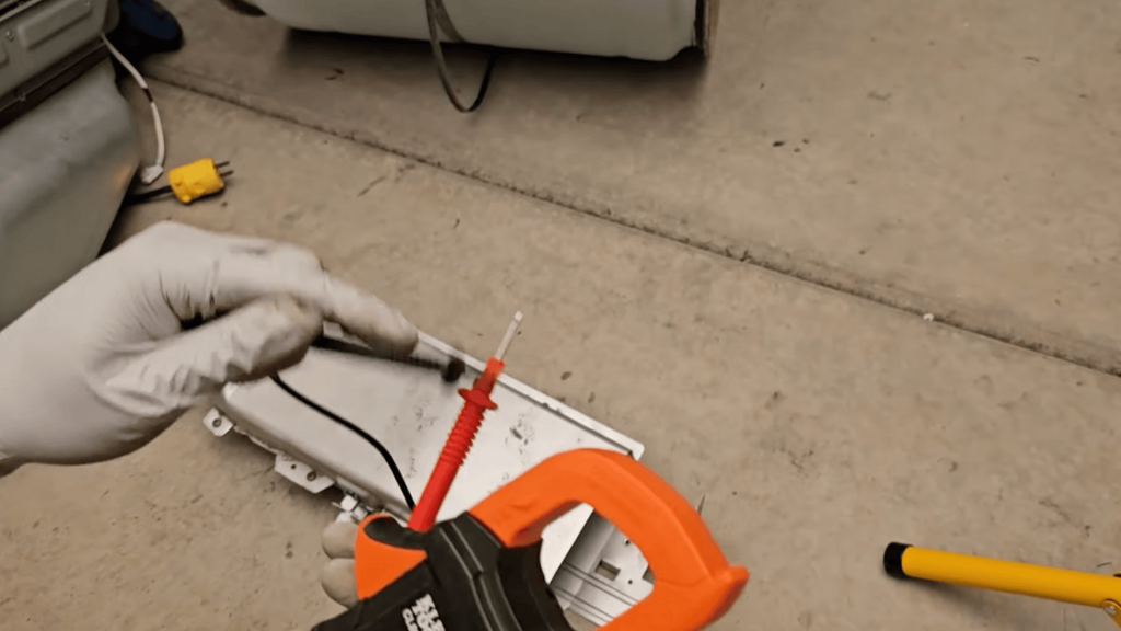 reassemble and check vent