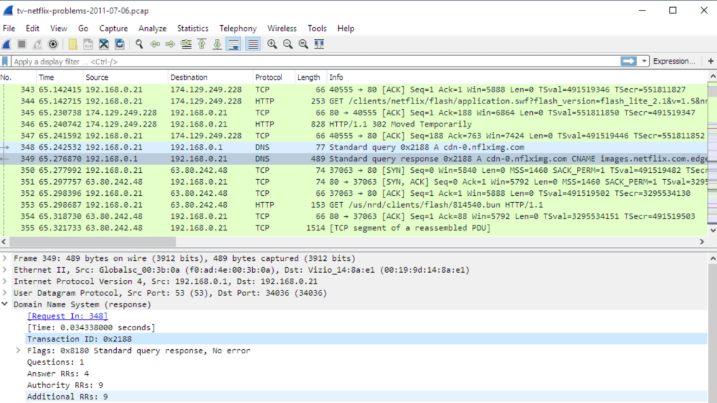 wireshark system administrator tool main window