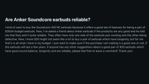 community opinions about soundcore earbuds