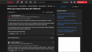 sony wh 1000xm3 review what real users say