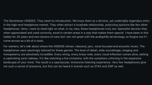 users feedback on sennheiser hd 800 s