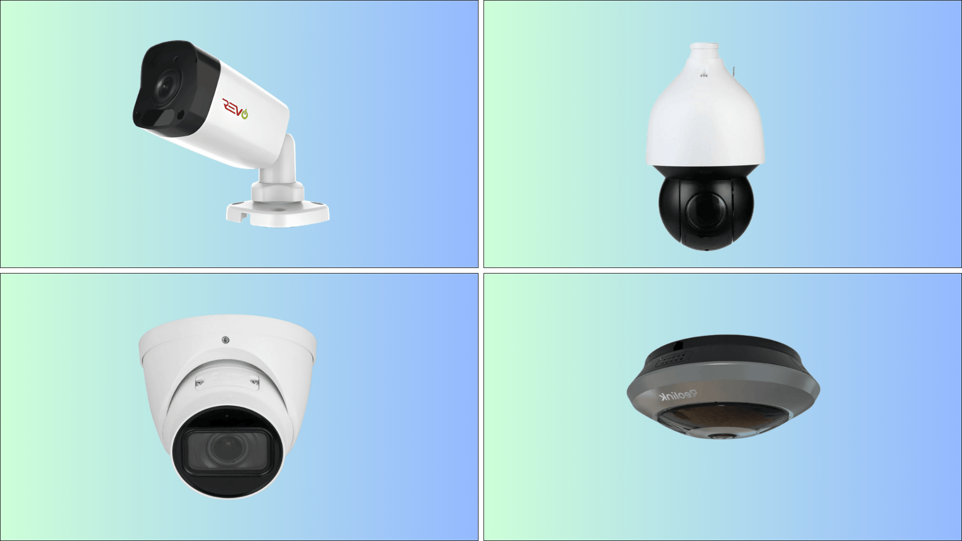 types of security cameras featured image